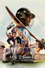 Movie poster: M.S. Dhoni: The Untold Story