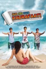 Movie poster: Hum Hai Teen Khurafaati