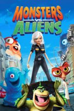 Movie poster: Monsters vs Aliens